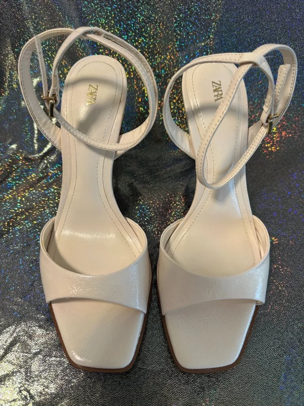 Strappy Sandals By ZARA with 4